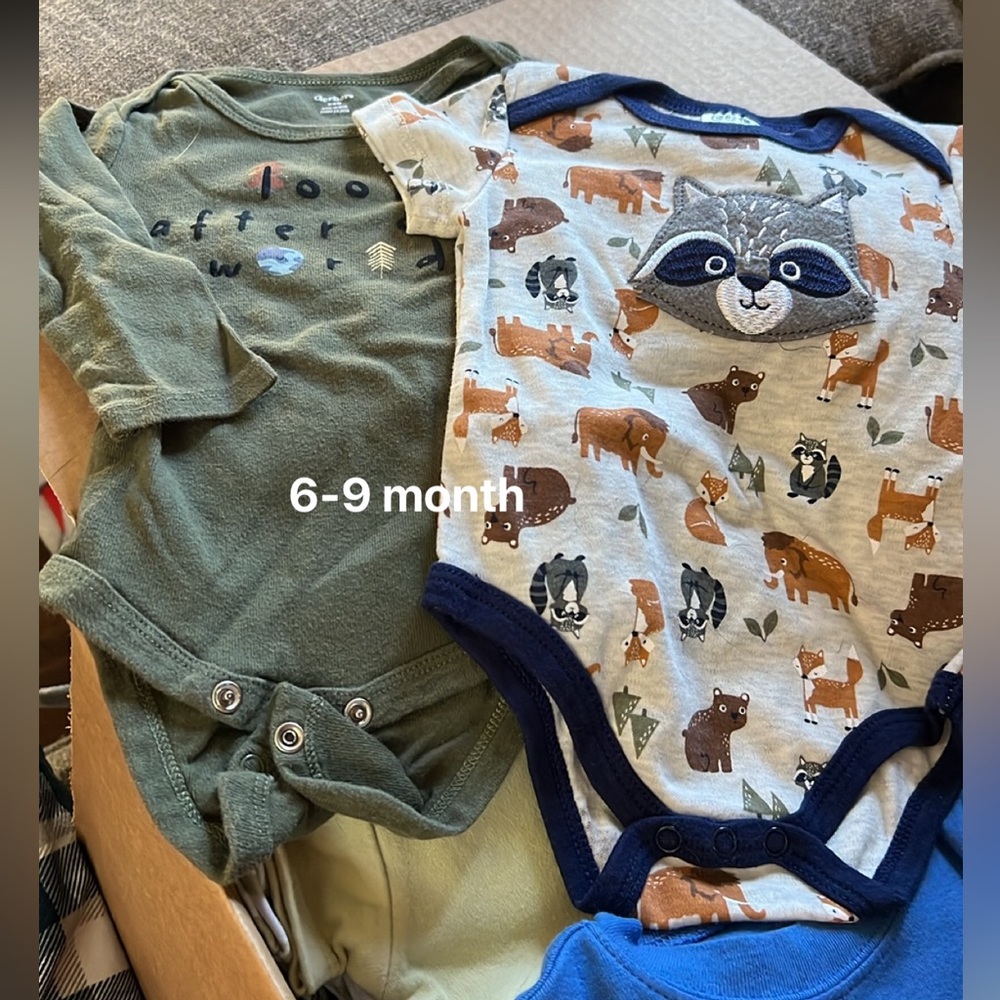 6-9 month onesies
